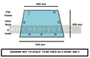 Massey Ferguson (3000 Series) Rear Glass - Roy Perfect LTD