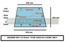 Massey Ferguson (3000 Series) Rear Glass - Roy Perfect LTD