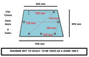 Massey Ferguson (3000 Series) Rear Glass - Roy Perfect LTD