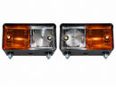 Pair of Zetor Crystal Front Side / Indicator Lamps – 80350986 / 80350987