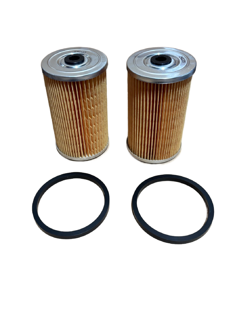 Split Fuel Filter 2 x Zetor Original Single-Stage Fuel Filters – 931260