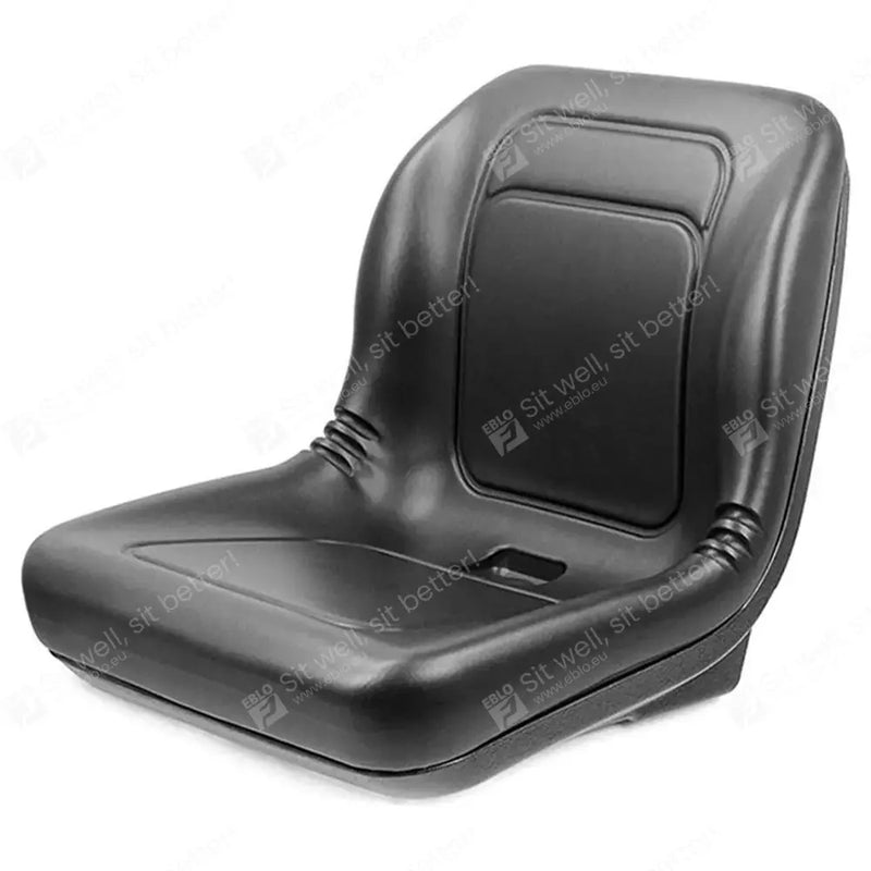 Munirater High Back Black Lawn Mower & Garden Tractor Seat - Universal