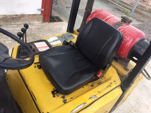 Black PVC Fork Lift Dumper Suspension Seat RPSEAT06 - Roy Perfect LTD