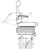 Tractor & Digger Mechanical Seat  RPSEAT01 - Roy Perfect LTD