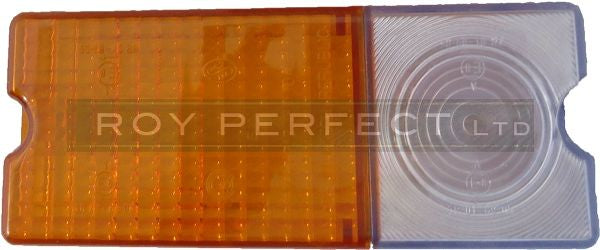 Zetor Front Side Indicator Light Lens x 2 - Roy Perfect LTD