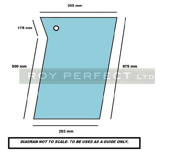 Massey Ferguson Lower Front LH & RH Glass - Roy Perfect LTD