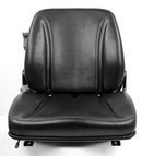 Black PVC Fork Lift Dumper Suspension Seat RPSEAT06 - Roy Perfect LTD