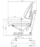 Basic Tractor Seat RPSEAT09 - Roy Perfect LTD