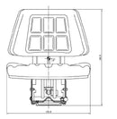 Basic Tractor Seat RPSEAT09 - Roy Perfect LTD
