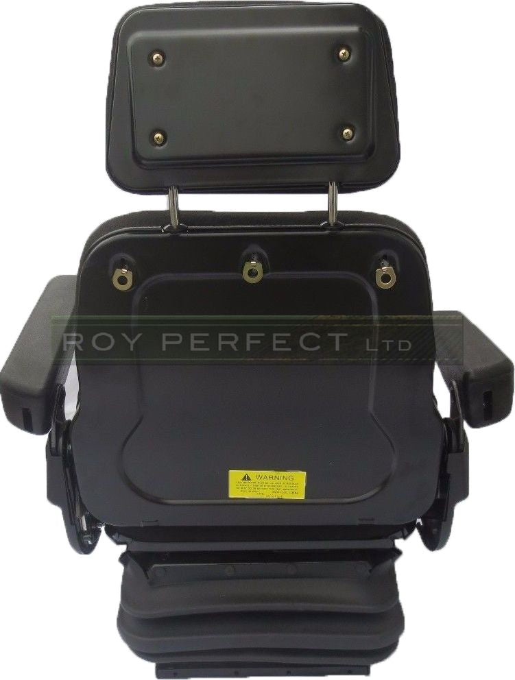 Low Back Cloth Tractor Suspension Seat RPSEAT15 - Roy Perfect LTD