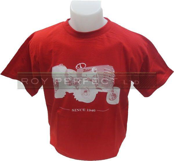 Zetor Tractor Red Men's T-shirt - Roy Perfect LTD