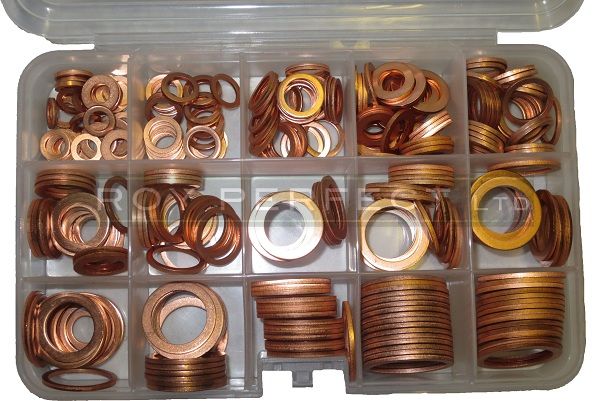 Copper Washer Pack 1 - Roy Perfect LTD