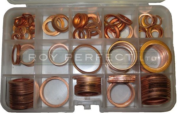 Copper Washer Pack 3 - Roy Perfect LTD