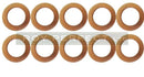 Copper Washer Set of 10 (16 x 24 x 1.5) - Roy Perfect LTD