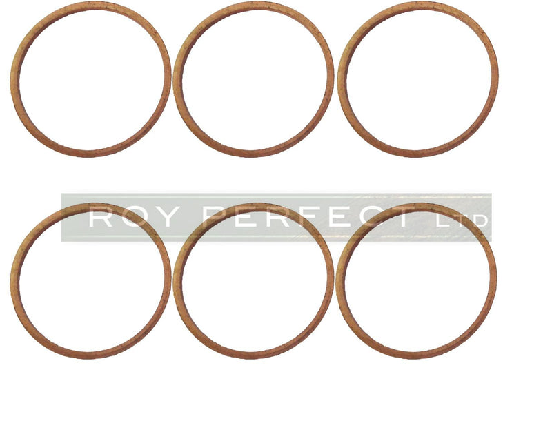 Copper Washer Set of 6 (25x28x1.5) - Roy Perfect LTD
