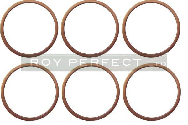 Copper Washer Set x 6 (32x36x2) - Roy Perfect LTD