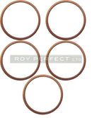 Copper Washer Set x 5 (38x42x2) - Roy Perfect LTD