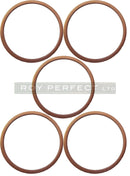 Copper Washer Set x 5 (40x44x1.5) - Roy Perfect LTD