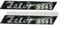 Zetor 5545 Pair of Decals - Roy Perfect LTD